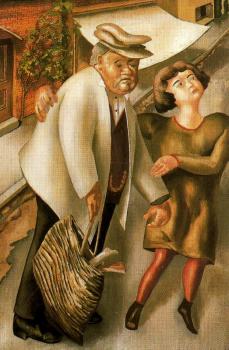 Stanley Spencer : Crossing the Road